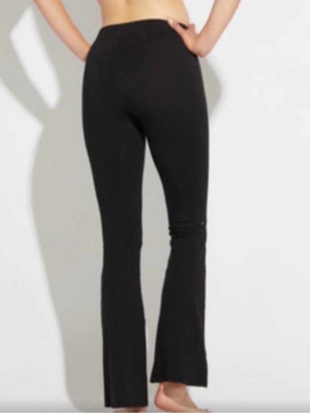 Pact Black Flared Leggings